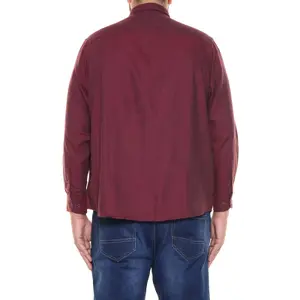 Chemise col boutonné en flanelle de coton Maxfort Easy image-2