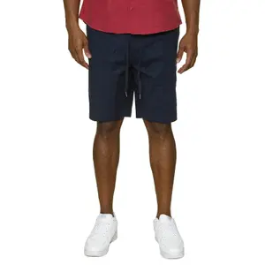 Leinen-Mix-Bermuda mit Kordelzug Maxfort Easy image-0