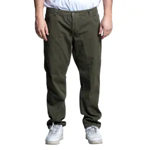 Jeans Straight 5 Pockets Stretch em Twill Maxfort Easy