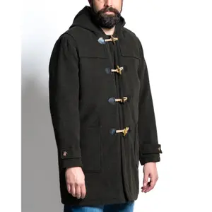 Manteau Montgomery em lã misturada Maxfort Max Edmonton image-1