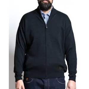 Cardigan com fecho de correr em lã misturada com bolsos laterais Maxfort Max