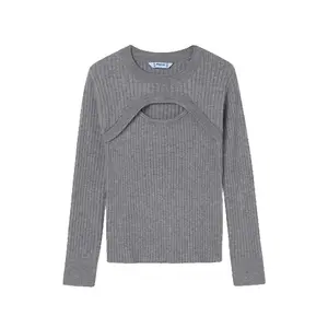 Girls' open-front sweater Mayoral Kids image-0