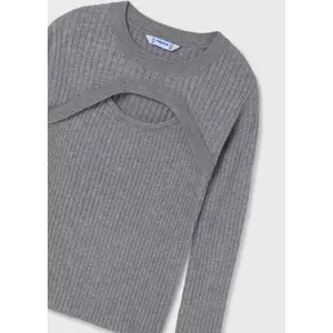 Girls' open-front sweater Mayoral Kids image-2