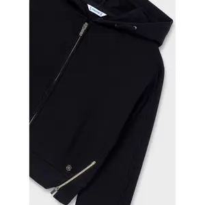 Felpa con cappuccio zip a ragazza Mayoral Kids image-1