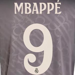 Third flock Real Madrid Ligue des Champions MBAPPÉ #9 2024/25