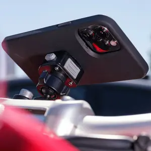 Motorcycle smartphone holder trigger guard screw Tigra fit-clic