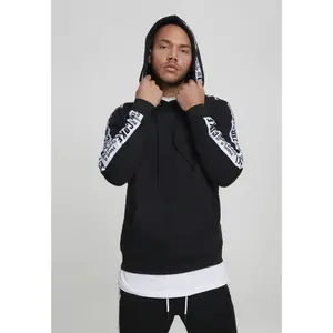 Sweatshirt med huva urban classic coke tejp image-1