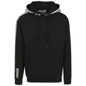 Sweatshirt med huva urban classic coke tejp image-0
