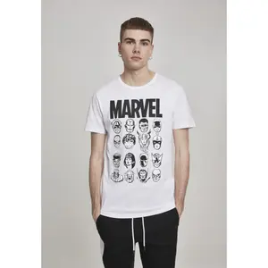 Urban Classic marvel crew t-shirt image-1