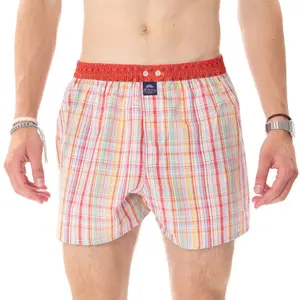 Caleçon carreaux McAlson image-1