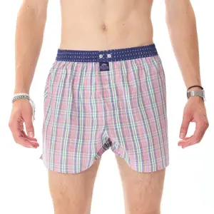 Caleçon carreaux McAlson image-1