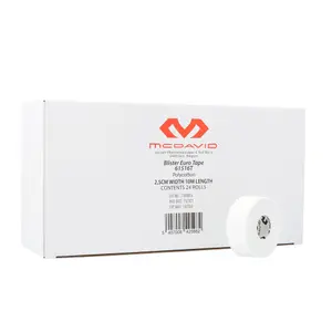 Pack of 24 rolls of adhesive tape 2.5 cm x 10 m McDavid Eurotape