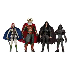 Figurine McFarlane Toys Le Seigneur des Anneaux : La Guerre des Rohirrim (x4)