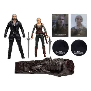 Figurine McFarlane Toys The Witcher Geralt Et Ciri (Netflix Season 3) image-1