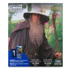 Figurine McFarlane Toys Le Seigneur des Anneaux Movie Maniacs Gandalf image-2