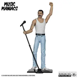 Figurine McFarlane Toys Music Maniacs Rock Freddy Mercury image-0