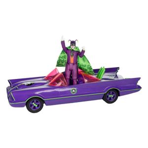 Auto figuur McFarlane Toys DC Retro Batman 66 Batmobil with Joker