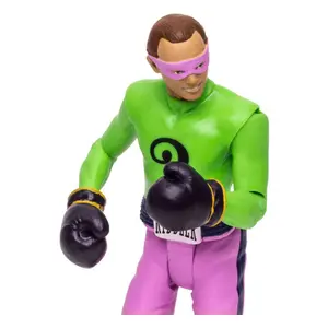 Figurine McFarlane Toys DC Retro Batman 66 The Riddler in Boxing Gloves image-1