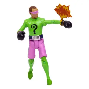 Figurine McFarlane Toys DC Retro Batman 66 The Riddler in Boxing Gloves image-3