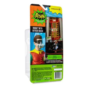 Figurine McFarlane Toys DC Retro Batman 66 Robin with Oxygen Mask image-2