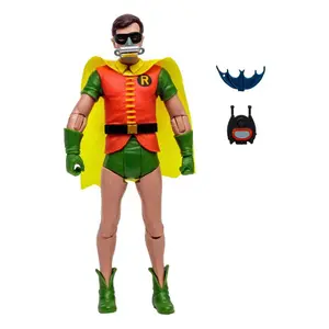 Figurine McFarlane Toys DC Retro Batman 66 Robin with Oxygen Mask image-3