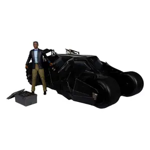 Samlerfigur McFarlane Toys DC Multiverse Tumbler with Lucius Fox (The Dark Knight) (Gold Label)