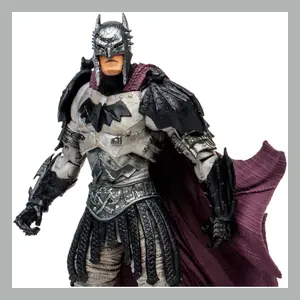 Figurine McFarlane Toys DC Multiverse Gladiator Batman (Dark Metal) image-1