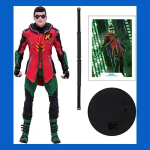 Figurine McFarlane Toys DC Gaming Robin (Gotham Knights) image-2