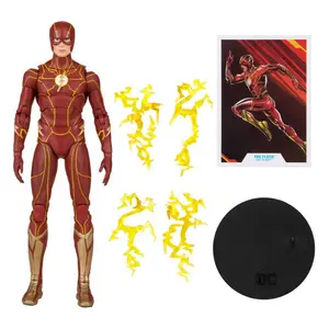 Figurine McFarlane Toys Dc The Flash Movie The Flash (Speed Force Variant) (Gold Label) image-3