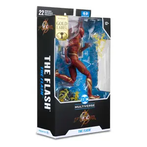 Figurina McFarlane Toys Dc The Flash Movie The Flash (Speed Force Variant) (Gold Label) image-6