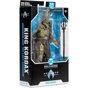 Statuetta da collezione McFarlane Toys Aquaman et le Royaume perdu DC Multiverse King Kordax image-2