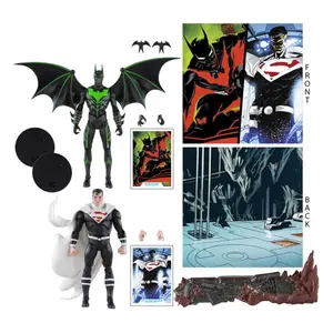 Collectible figurine McFarlane Toys DC Collector Batman Beyond Vs Justice Lord Superman (x2) image-2