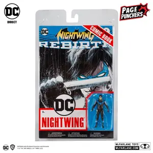 Figurine McFarlane Toys DC Direct et comic book Page Punchers Nightwing (DC Rebirth) image-1