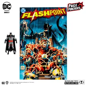 Figurine McFarlane Toys DC Direct et comic book Page Punchers Batman (Flashpoint) image-4