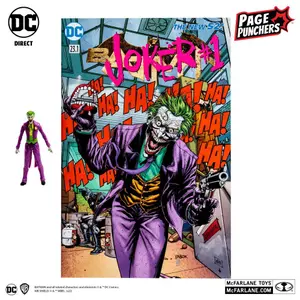 Figurine McFarlane Toys DC Direct et comic book Page Punchers Joker (DC Rebirth) image-4