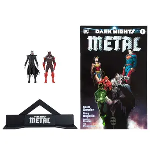 Figurine McFarlane Toys DC Direct Gaming et comic book Batman Who Laughs & Red Death (Dark Nights Metal #1) image-2