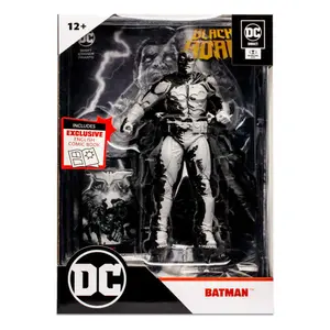 Figurine McFarlane Toys DC Direct et comic book Black Adam Batman Line Art Variant (Gold Label) (SDCC) image-4