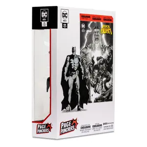 Figurine McFarlane Toys DC Direct et comic book Black Adam Batman Line Art Variant (Gold Label) (SDCC) image-6