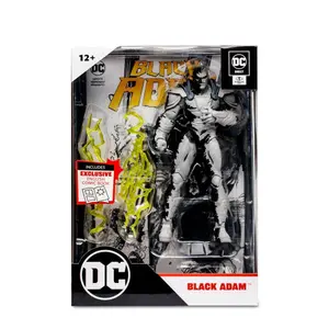 Figurine McFarlane Toys DC Direct Page Punchers et comic book Black Adam (Line Art Variant) image-4