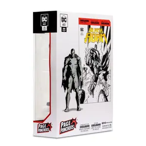 Figurine McFarlane Toys DC Direct Page Punchers et comic book Black Adam (Line Art Variant) image-6
