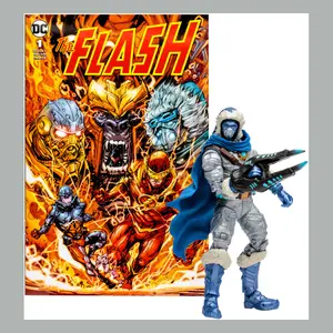 Figurine McFarlane Toys DC Direct et comic book Captain Cold Variant (Gold Label) (The Flash) image-2