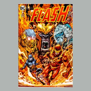 Figurine McFarlane Toys DC Direct et comic book Captain Cold Variant (Gold Label) (The Flash) image-5