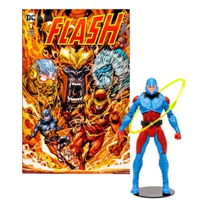 Figurine McFarlane Toys DC Direct et comic book Page Punchers The Atom Ryan Choi (The Flash) image-0