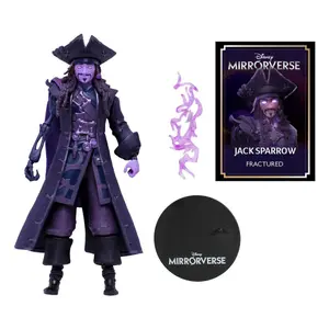 Figurine McFarlane Toys Disney Mirrorverse Jack Sparrow Fractured Gold Label Series image-6