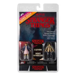 Figurine McFarlane Toys Stranger Things & Comic Book Eleven And Mike Wheeler image-1