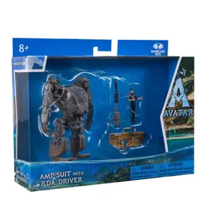 La voie de l'eau figurine McFarlane Toys Avatar Amp Suit with RDA Driver image-2