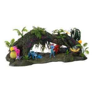 Figurina McFarlane Toys Avatar playset Deluxe Omatikaya Rainforest with Jake Sully