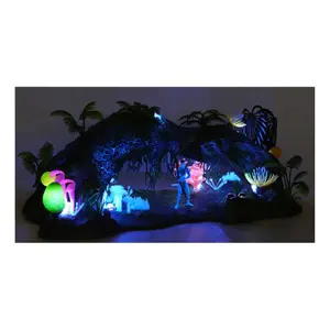 Figurina McFarlane Toys Avatar playset Deluxe Omatikaya Rainforest with Jake Sully image-1