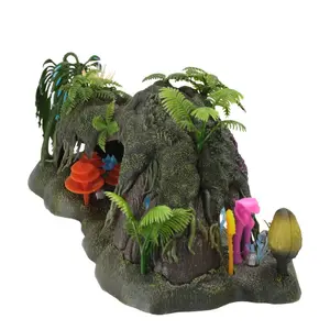 Figurina McFarlane Toys Avatar playset Deluxe Omatikaya Rainforest with Jake Sully image-3
