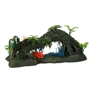 Figurina McFarlane Toys Avatar playset Deluxe Omatikaya Rainforest with Jake Sully image-4